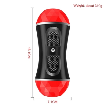 Male Masturbator Sex Toys For Men Vagina Pocket Silicone Real Vagina Mouth Vaginator Endurance Exercise Masturbation Masturb Cup 6