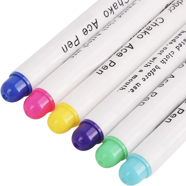 Disappearing Erasable Ink Fabric Marker Pen Vanishing For Sewing Washable  Art And Lettering For Cloth And Fabrics Sewing (6pack) - Sewing Tools &  Accessory - AliExpress