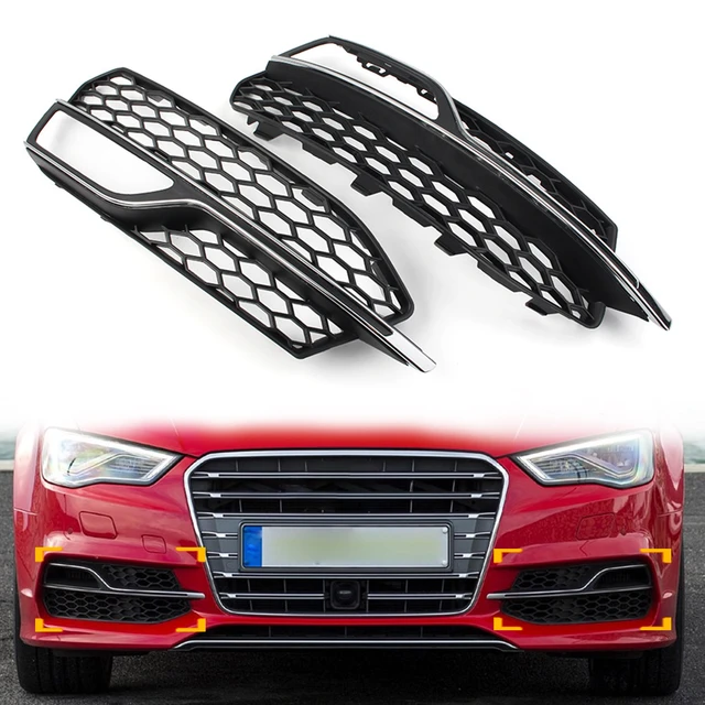 Couvercle en plastique de remplacement pour phare de voiture, Accessoires  pour Audi A3 2021 2022 2023 - AliExpress