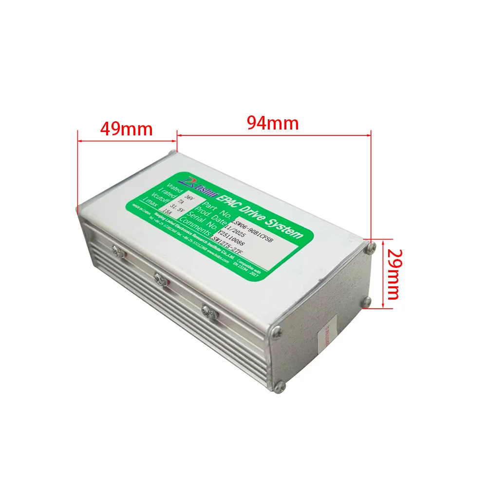 LSW06-90B1CFSB 36V 15A 브러시리스 모터 컨트롤러 전기 스쿠터용 속도 부품 MTB 전기 자전거 액세서리 속도 컨트롤러