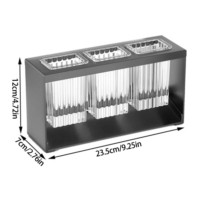 Cutlery Storage Container Kitchen Tool Rack With Separate Compartments