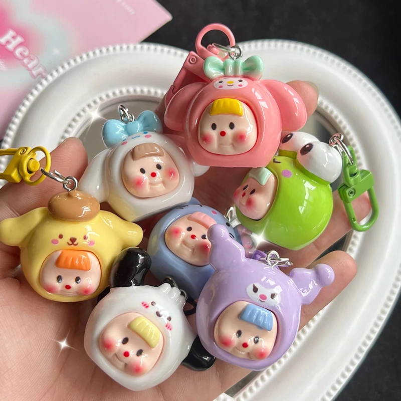 

Мультяшный 3D Sanrios Kawaii брелок Подвеска рюкзак декорация подарки