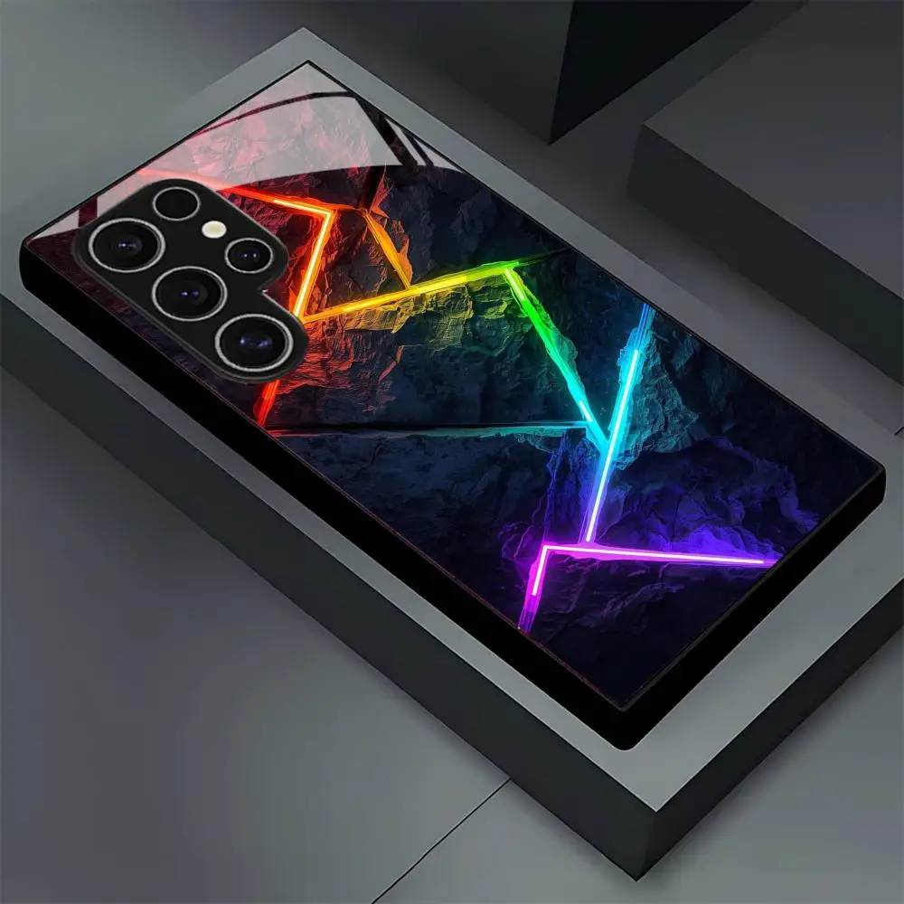 Sleek Non-Slip Glass Phone Case - Full Cover Protection