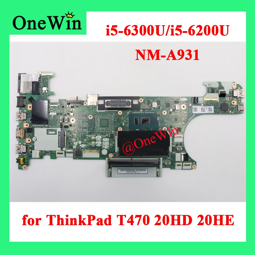 Док-станция для ноутбука ThinkPad T470 20JM 20JN, Встроенная Материнская плата, детская плата FRU 01HW535 01HX616 01HW539 00UR445 01HW536