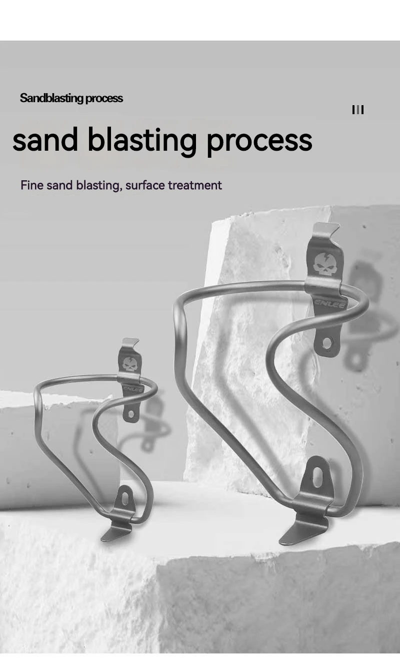 Description Picture 5 of itemENLEE Ultralight Titanium Alloy Bike Water Bottle Cage MTB/Road Bicycle Bottle Holder Bike Cycling Bottle Cage Bike Accessories