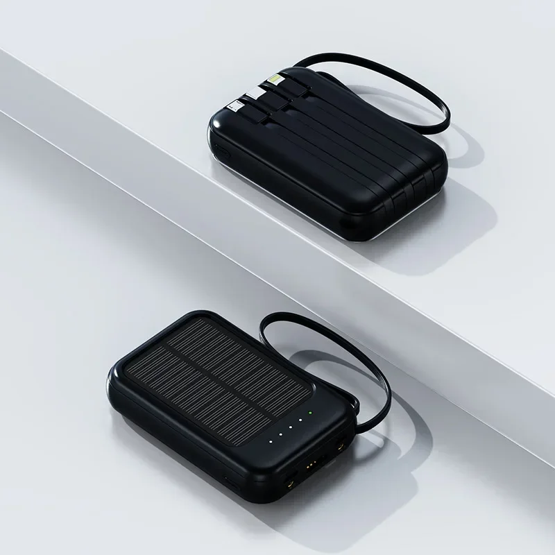Treasure Mini Outdoor 20000 MAh Charging Battery Charger Supply Solar Self-contained Camping Mobile Power Solar Energy