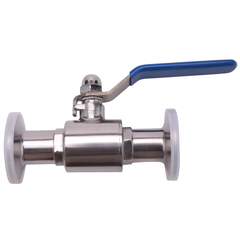 Promotion! 1Inch 25Mm 304 Stainless Steel Sanitary Ball Valve 1.5 Inch Tri Clamp Ferrule Type For Homebrew Diary Product |