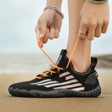 

Quick Dry Trekking Upstream Aqua Shoe Men Women Comfortable Barefoot Water Shoes Unisex Breathable Beach Seaside Wading Shoes