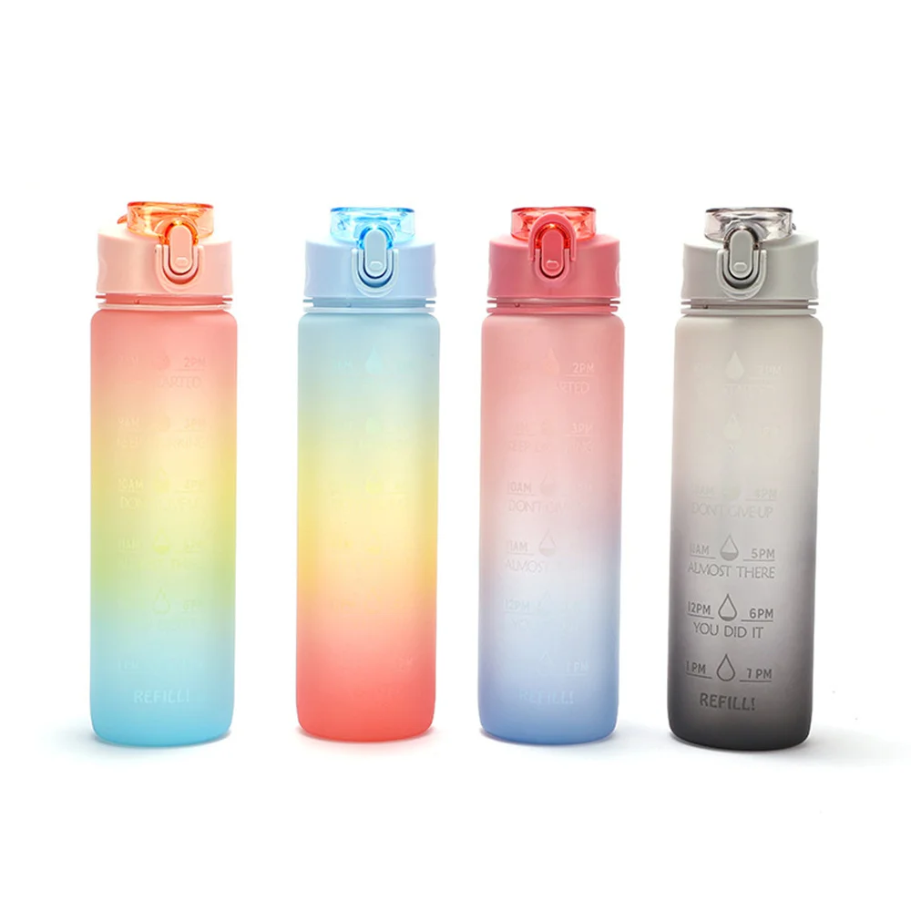 Kids Drinking Bottle Pop Up BPA FREE Plastic School Water Drinks Kids Childs