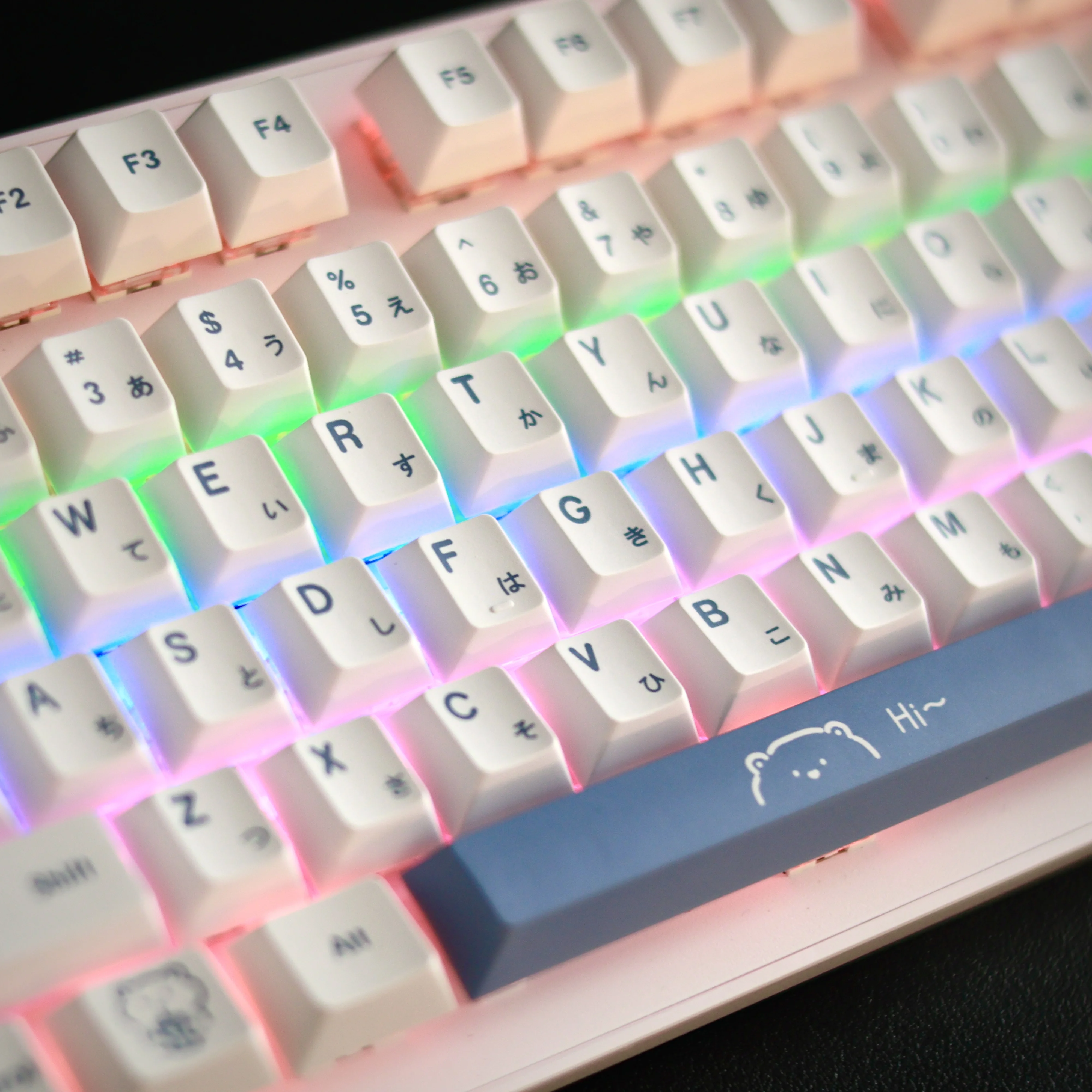  PBT Space Keycaps Set MDA Profile 152 Keys Custom ISO