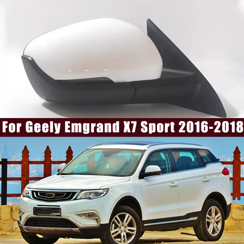 

Для автомобильных аксессуаров для 2016-2018 Geely Emgrand X7 Спортивное зеркало заднего вида в сборе левое и зеркальное зеркало заднего вида