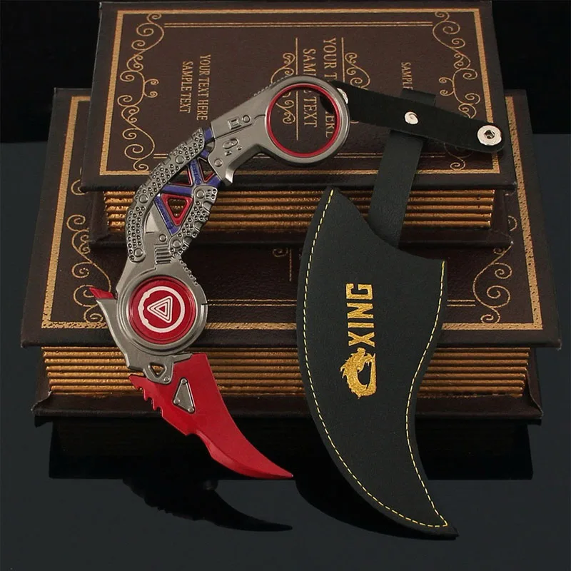 APEX Heirloom Weapon Raptor Claw Knife Upgrade Model Outdoor Training Knife with Holster 16cm