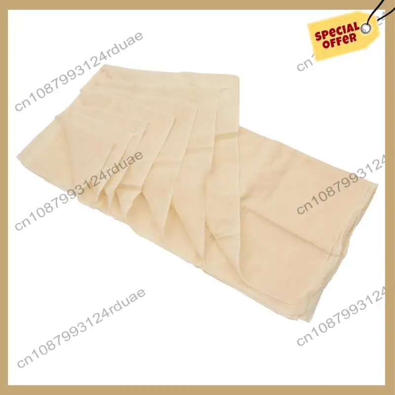 요리용 A75T 모슬린 천, 표백되지 않은 치즈 천, 여과용 면 재사용 및 세탁 가능 치즈 천