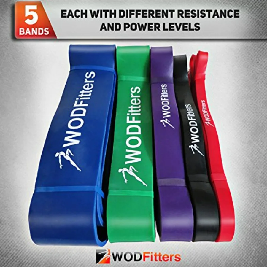 Pull Up Assistance Band for Stretching, Mobility Workouts, Warm Up, Recovery, Powerlifting, Home Fitness and Exercise…