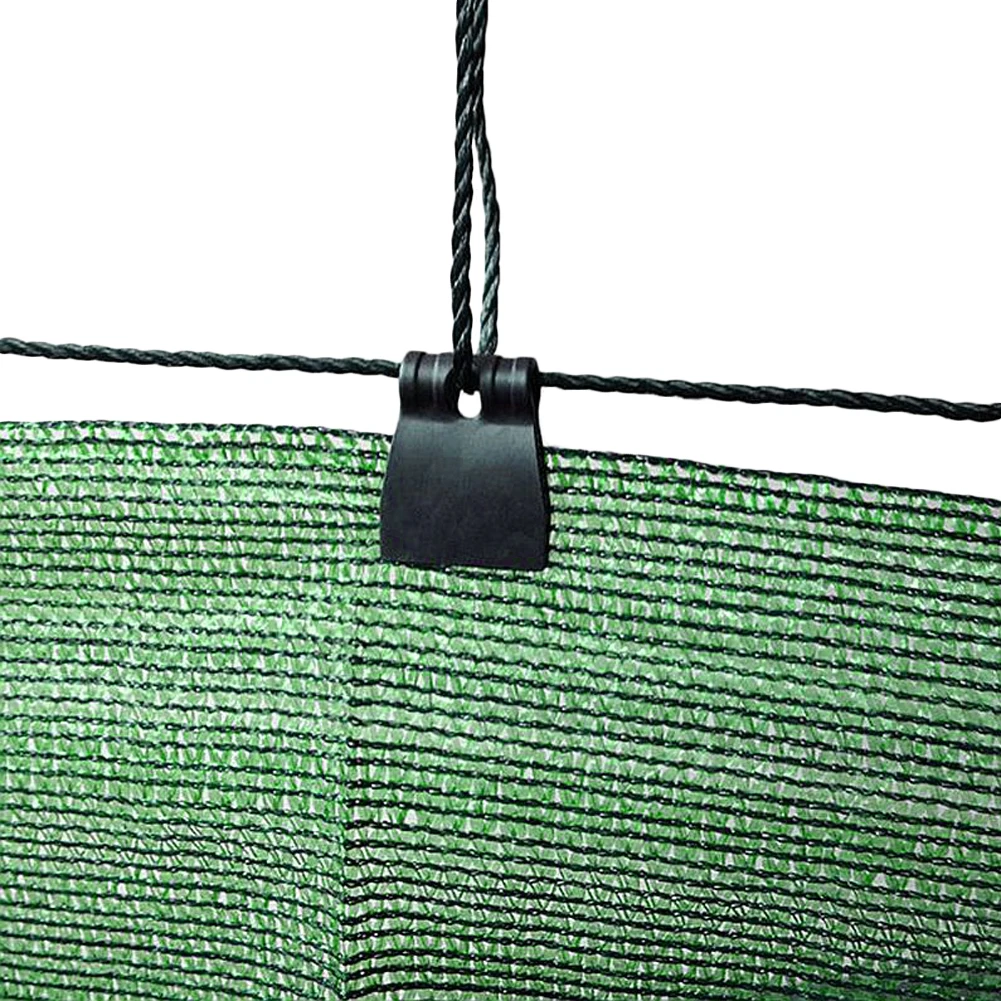 10/20pcs Sun Shade Net Clips Butterfly Type Greenhouse Film Clip Garden Agriculture Tools Anti-hail Net Hook Instant Grommet