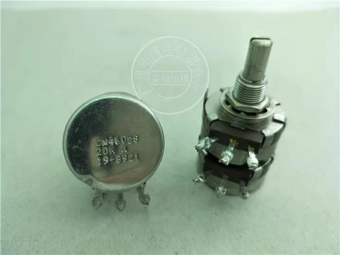 

Used Mexico CM4602820K dual potentiometer, handle length 25MM