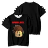 3D New Summer Game ROBLOX Printed Children's Clothing Cute Dinosaur Comfortable Casual Sports Short-sleeved T-shirt 5