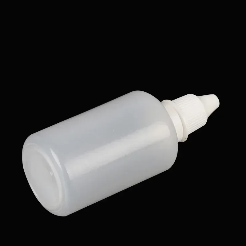 Dropper Bottle 10ml 25/50/100Pcs Eyes Liquid Dropper Refillable Bottle Eye Care Liquid Drop Sample Bottle Plastic Squeezable Vial
