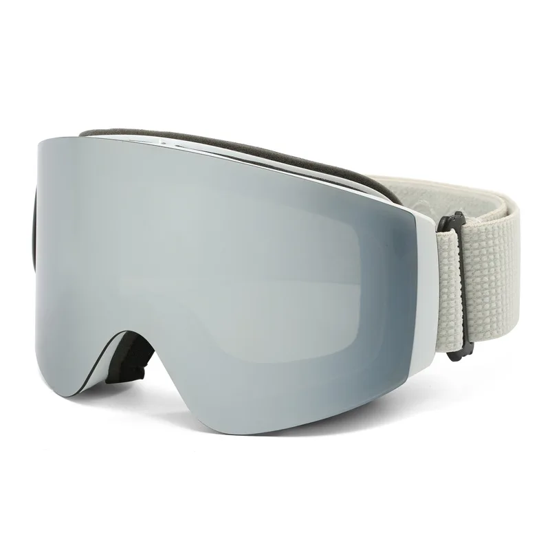 스노보드 사이클링용 야외 플립업 이중 레이어 김서림 방지 스키 고글