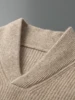 Old Money Style Luxury Men's 100% Cashmere Sweater Autumn Winter Thick Warm Pullover Casual Smart Jumpers Soft Knitwear Top 5