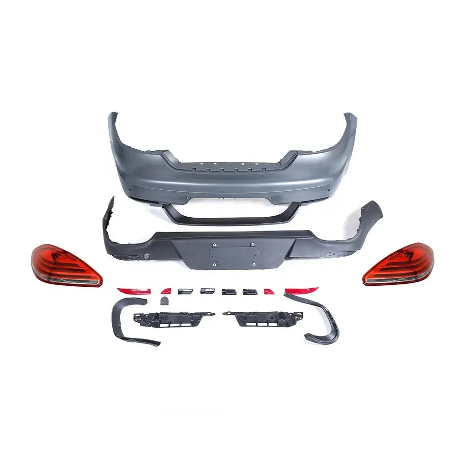 

For Panamera 970.1 2011-2013 Upgrade To 2014-2016 970.2 Style Rear Bumper Diffuser Taillights Light