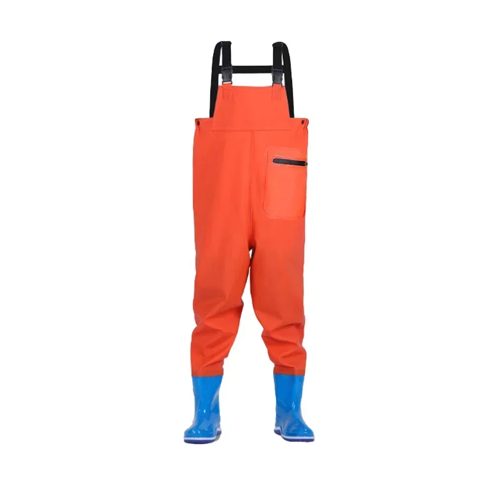 Kids' Integrated Boot Waders Comfortable Waterproof Protection For Young Anglers Fishing Wading Water Activities Gear wading pants,men fishing pants