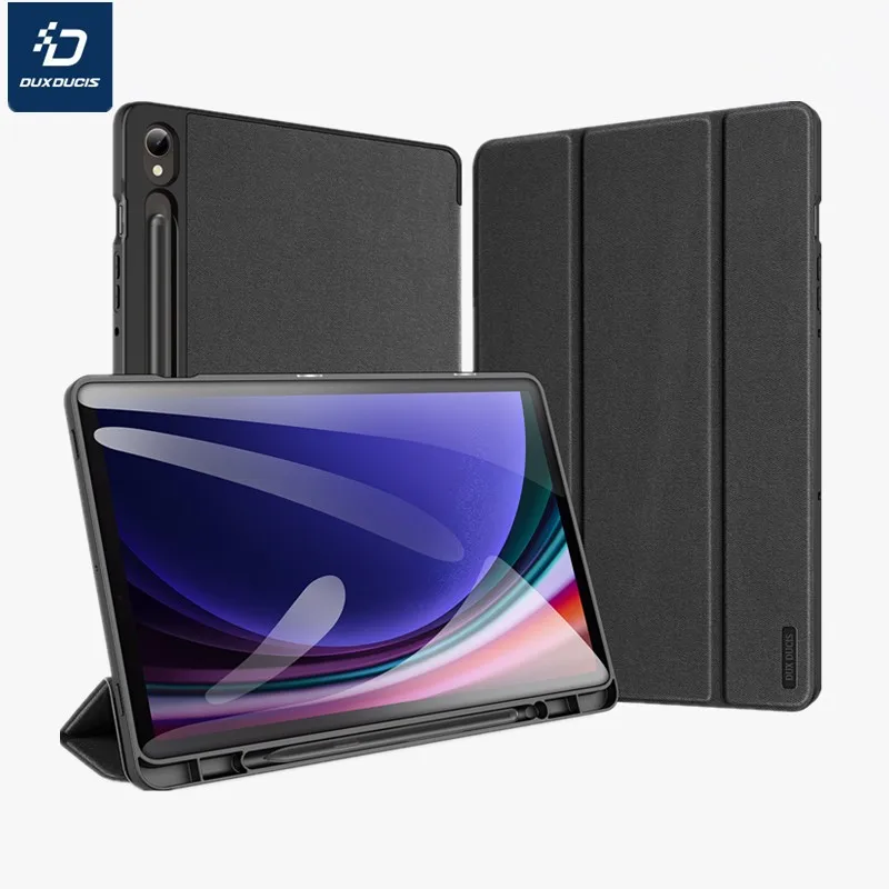 Per Samsung Galaxy Tab S9 Custodia 11.0 ''Premium Magnetic Skin Trifold Auto Pu Leather Custodia Per Tablet Anticaduta Con Slot Per Penna