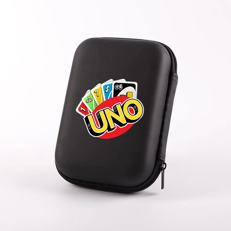 Card Holder UNO Travel Zipper Case Board Game Cards Storage Package for Kids