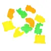 10 Piece Plastic Car Ship Plane Sand Clay Mold Kit Kids Sandbox Toy 2