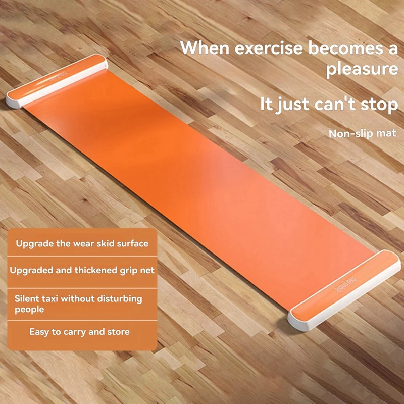 Yoga Sliding Mat Indoor Sport Speed Skating Training Board Mat Ice Hockey Roller Skating Leg Exercise