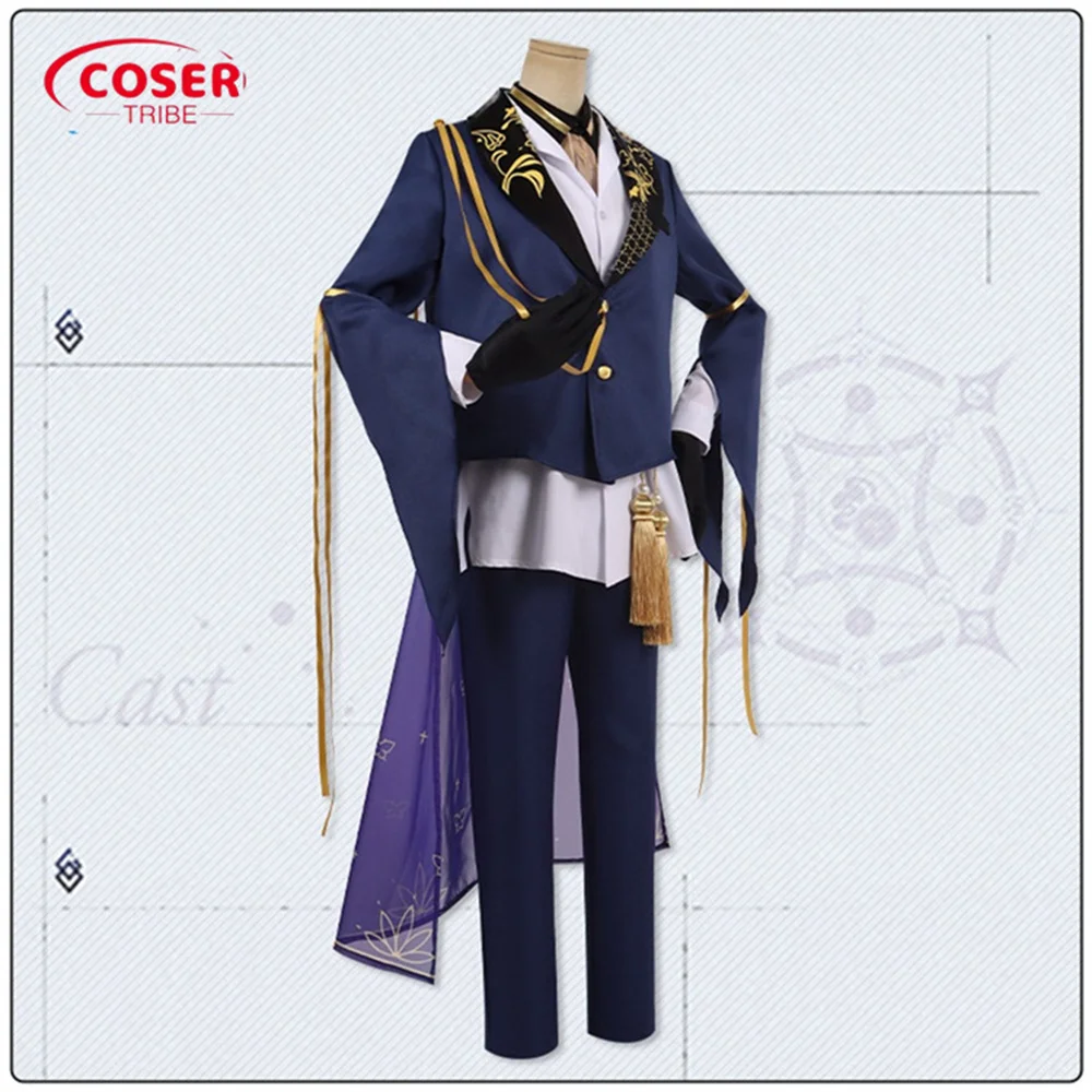 Фото COSER TRIBE Аниме игра Fate Percival 2022 белая любовь концепция костюм Хэллоуин карнавал искусственный костюм полный комплект №3