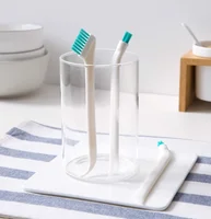Brosse de nettoyage étroite à long manche, portable, pour biberon, outil de cuisine domestique, petite brosse, 2 pièces/ensemble 5