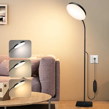 LED Floor Lamp Changeable Reading Lamp with Flexible Gooseneck Dimmable Table or Floor Standing Task Light for Indoor Room 1