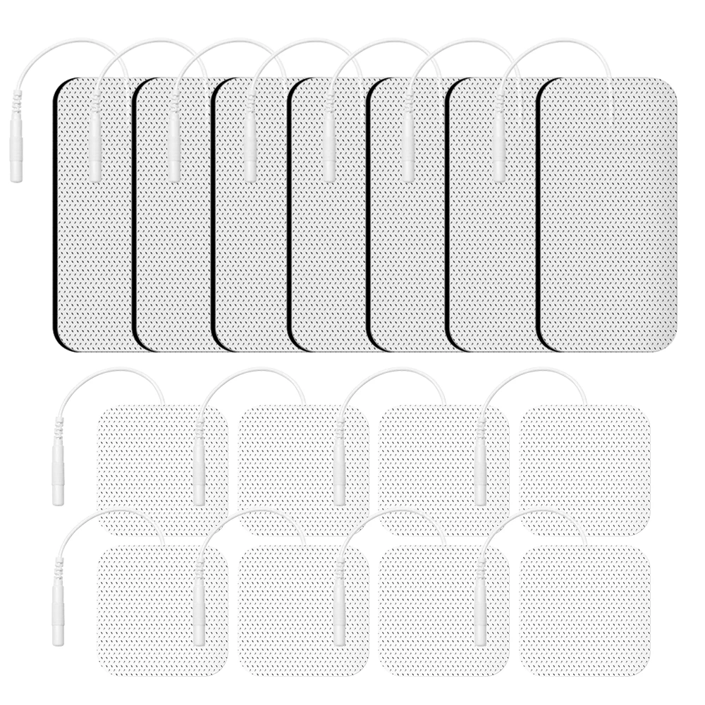 30pcs Electrode Pads For EMS Compex Muscle Stimulator Conductive Gel Tens Machine Massage Patches Health Care Relaxation Body
