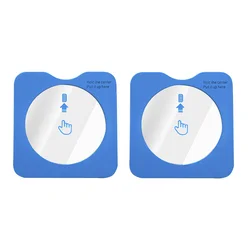Installazione Facile Pellicola Protettiva in Vetro Temperato 9H HD Chiara Anti-graffio per Smartwatch