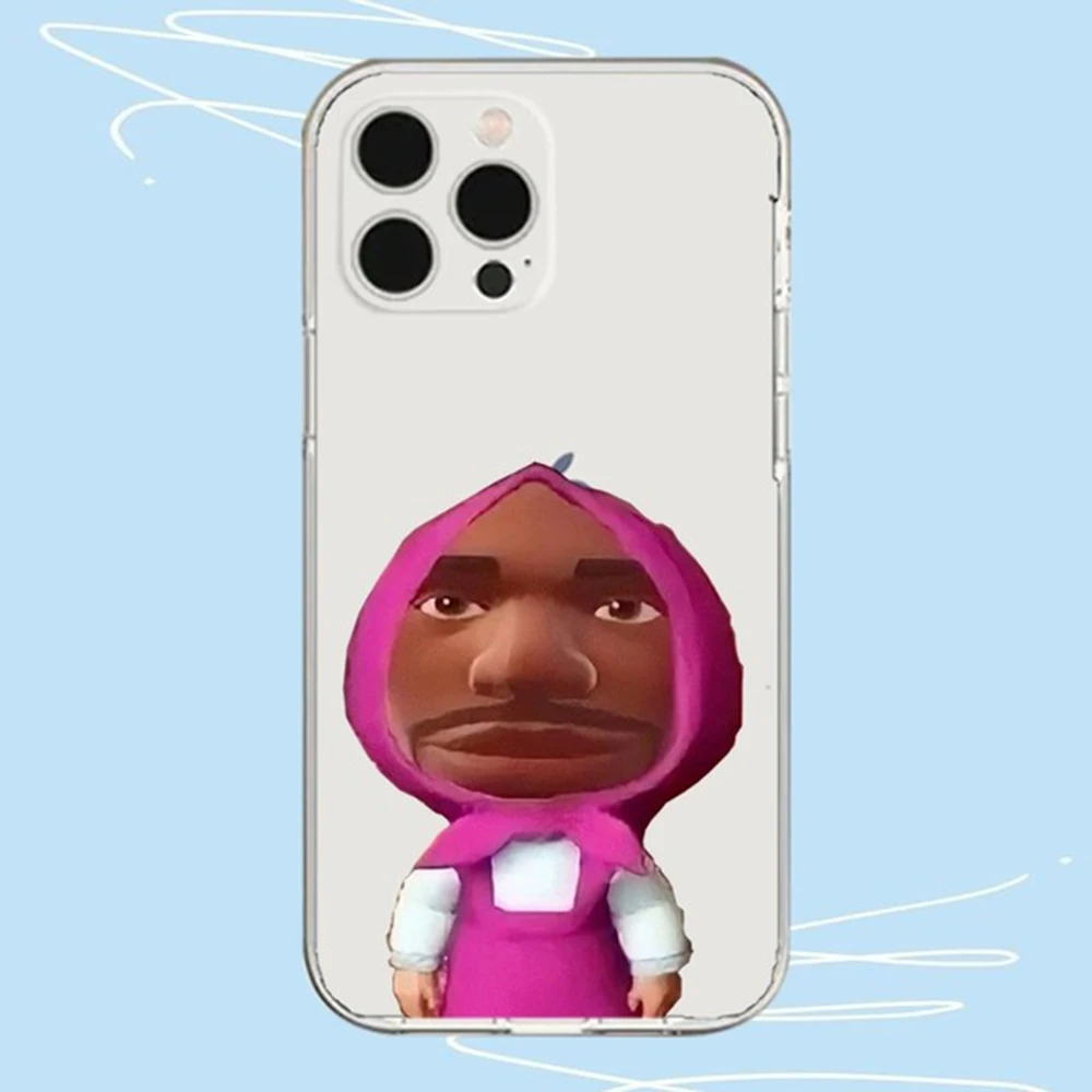 Kanye West YE Clear Soft TPU Phone Case - Humorous Design