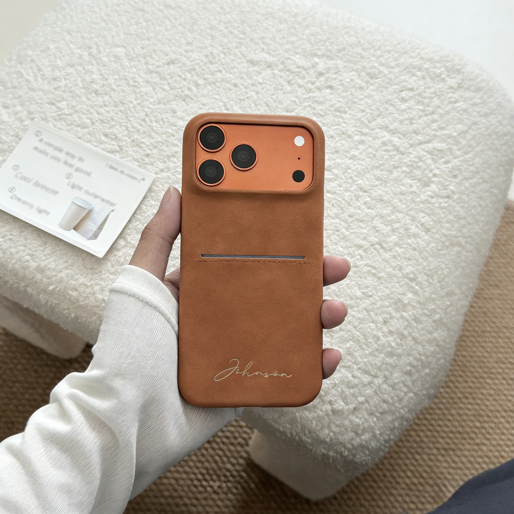 Custom Name Laser Engraving Signature Magnetic Wireless Charging or Insertable thumbnail 4