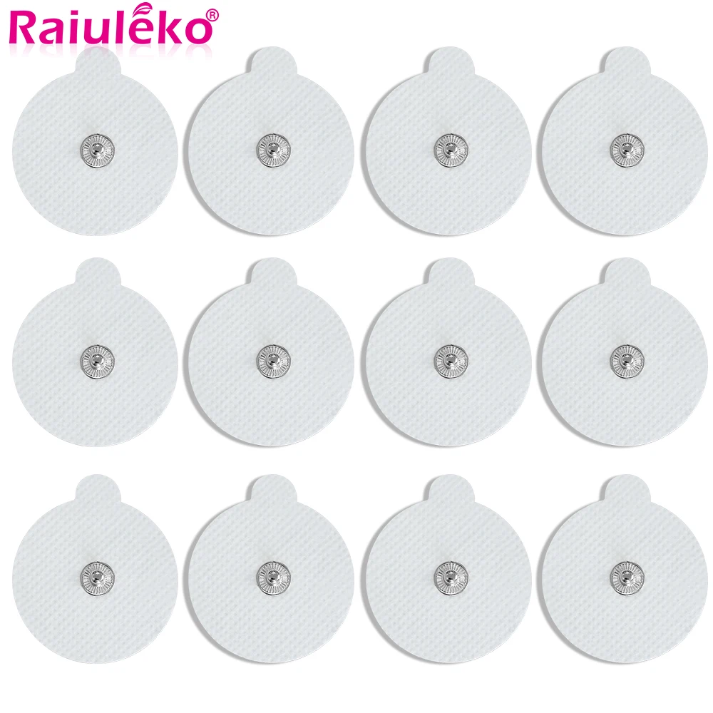 Electrode pads 10/20Pcs self-adhesive for TENS physiotherapy massager acupuncture EMS pulse therapy muscle stimulator patch
