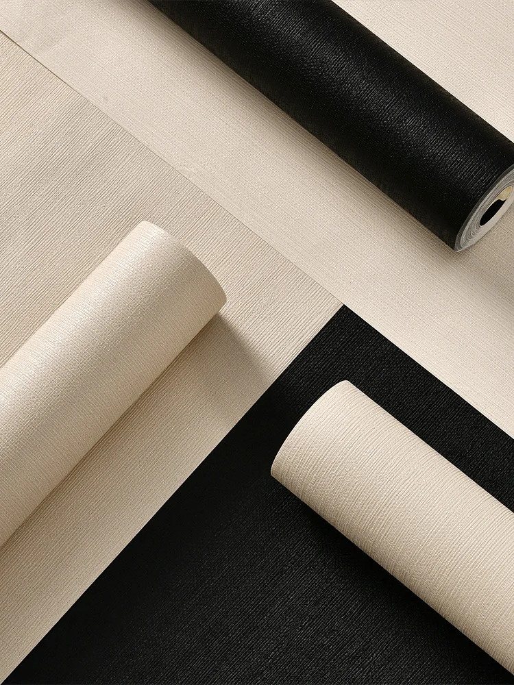 Textured Simple Plain Wallpaper Home Decor Bedroom Live Room