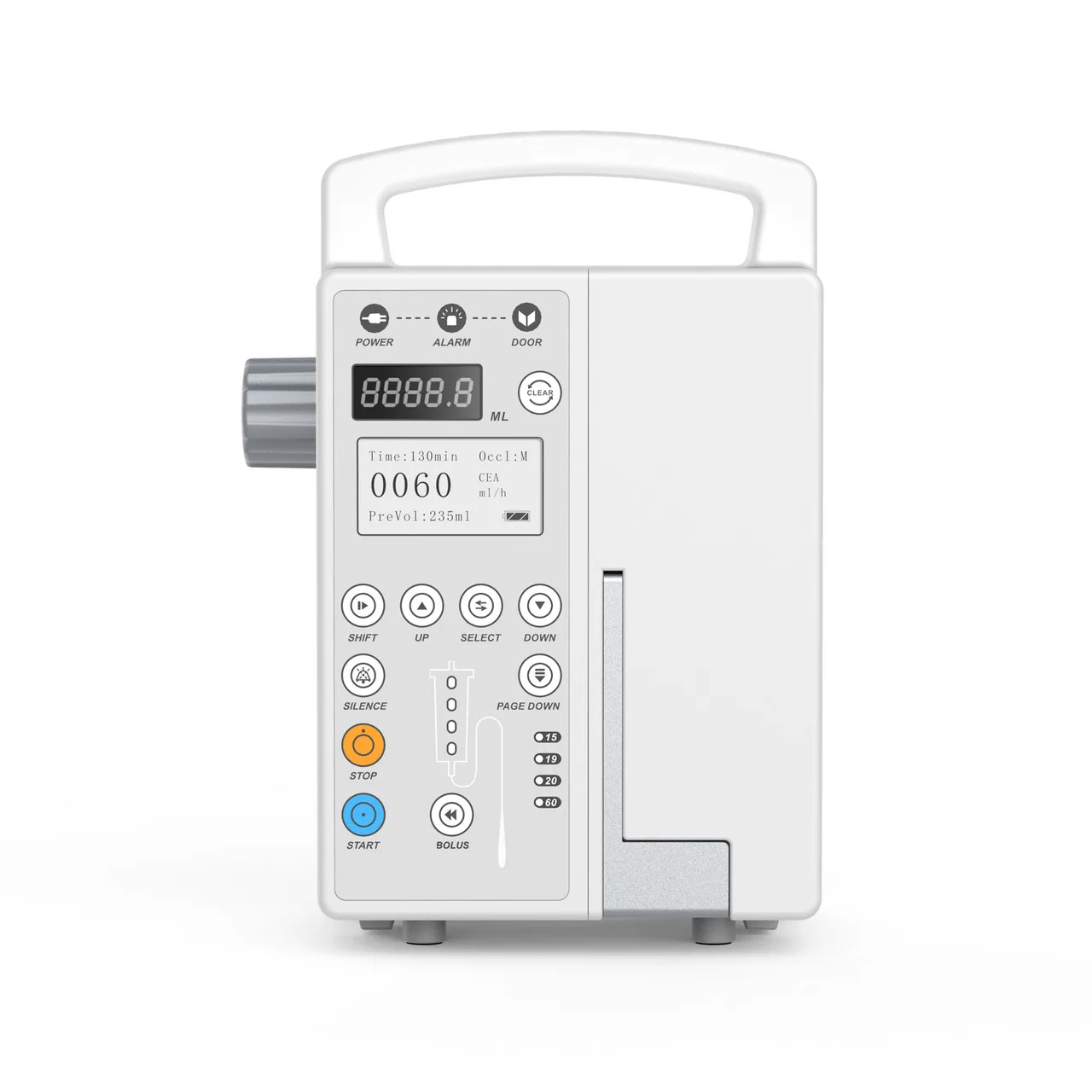 

Hospital ICU CCU for Infusion pump Medical Equipment Portable Automatic Infusion Pump