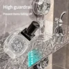Bathroom Rack Shower Shelf Bathroom Storage Shelf with Suction Cup Wall Mount No-drill Removable Bathroom Shelves Easy Install 5