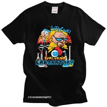 

Funny Heisenberg Breaking Bad Mens Camisas Men Pure Cotton Cartoon T-Shirt TV Show Walter White Cook Meme Harajuku Shirt Gift
