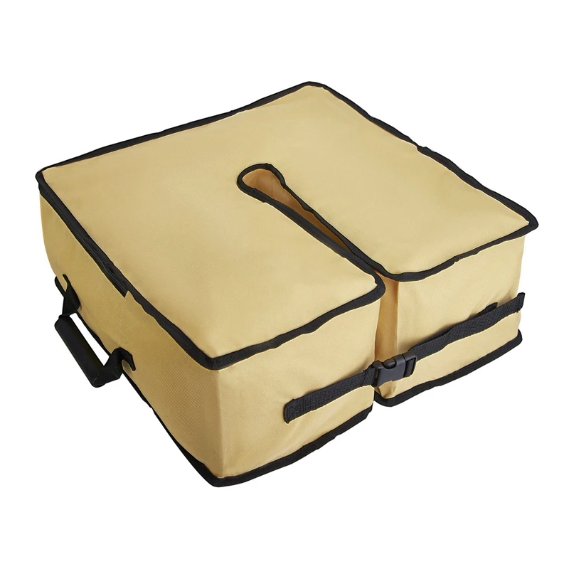 

Квадратная Базовая сумка для зонта 18 дюймов, подходит для любого офсетного консольника и любой наружной подставки для зонта для патио, легкая установка