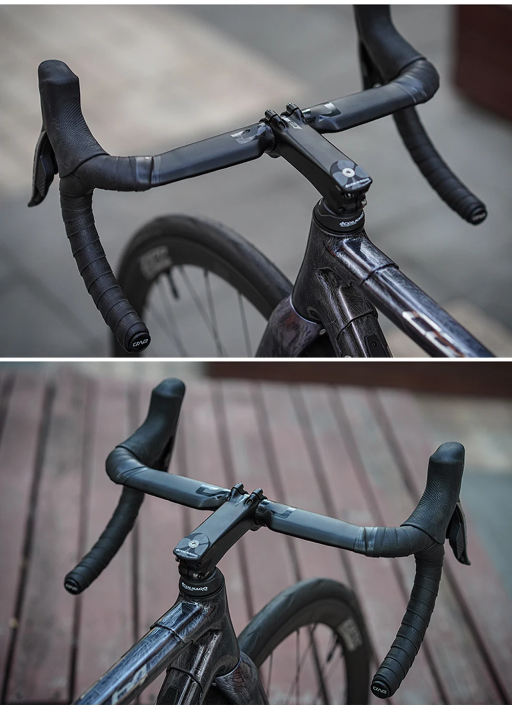 Manubrio Carbonio Larghezza Manubrio Bici Da Corsa Carbonio