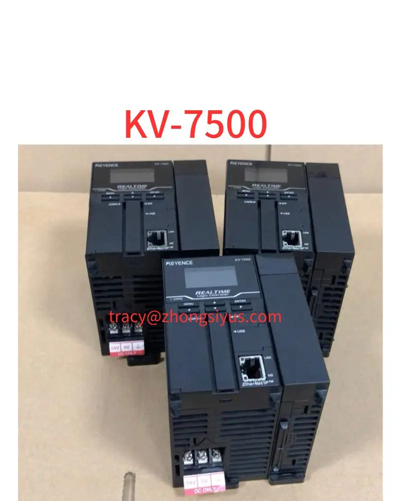

Second-hand KV-7500 programmable controller