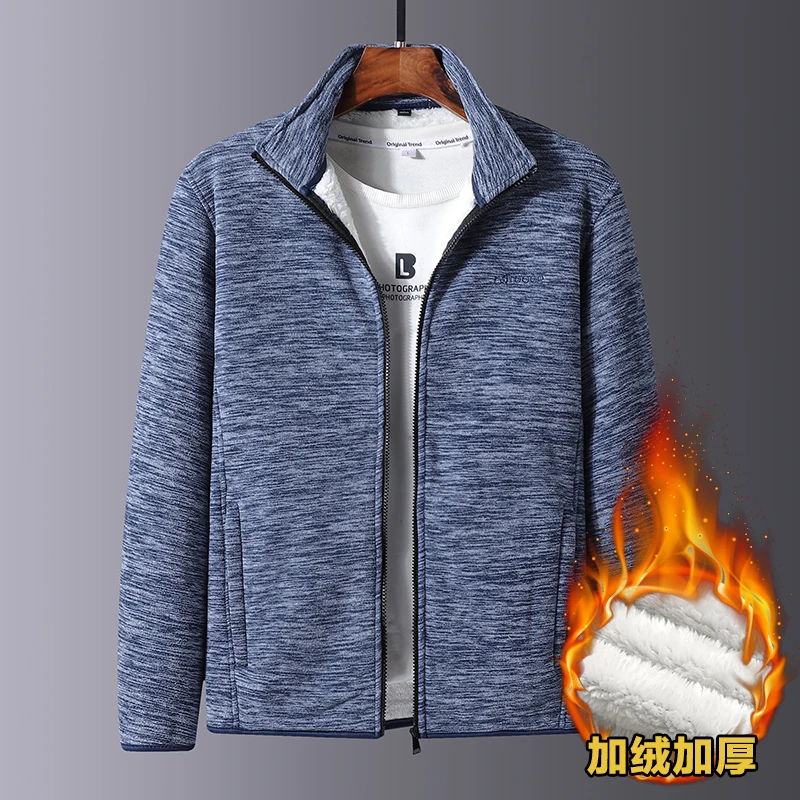 Man Outdoor Winter Fleece Military Tactical Hiking Camping Jackets Soft Shell Thermal Thicken Army Combat Windbreaker Jackets