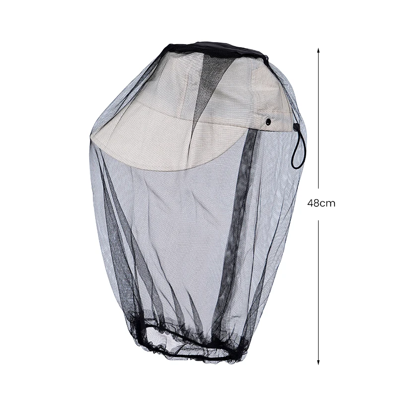 Anti Bee Cap Outdoor Anti-Mosquito Fishing Hat Portable Head Cover Collecting Honey Breathable Sunshade Mask Preventing Bees beekeeping tools beekeeping accessories