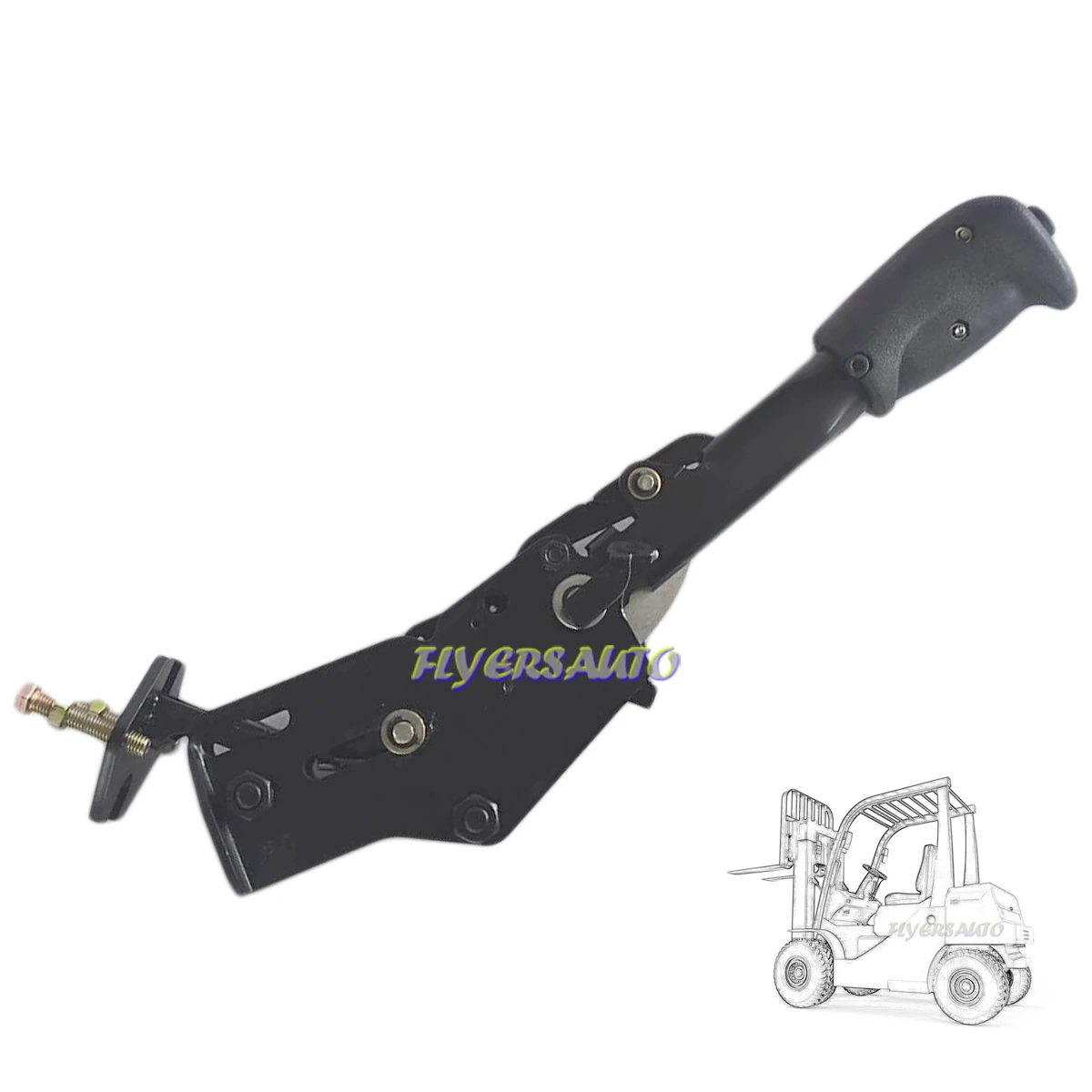 Hyster 2029517 Parking Brake Hand Lever Fits Hyster Emergency Brake Handle # flyersauto forklift prts ﻿