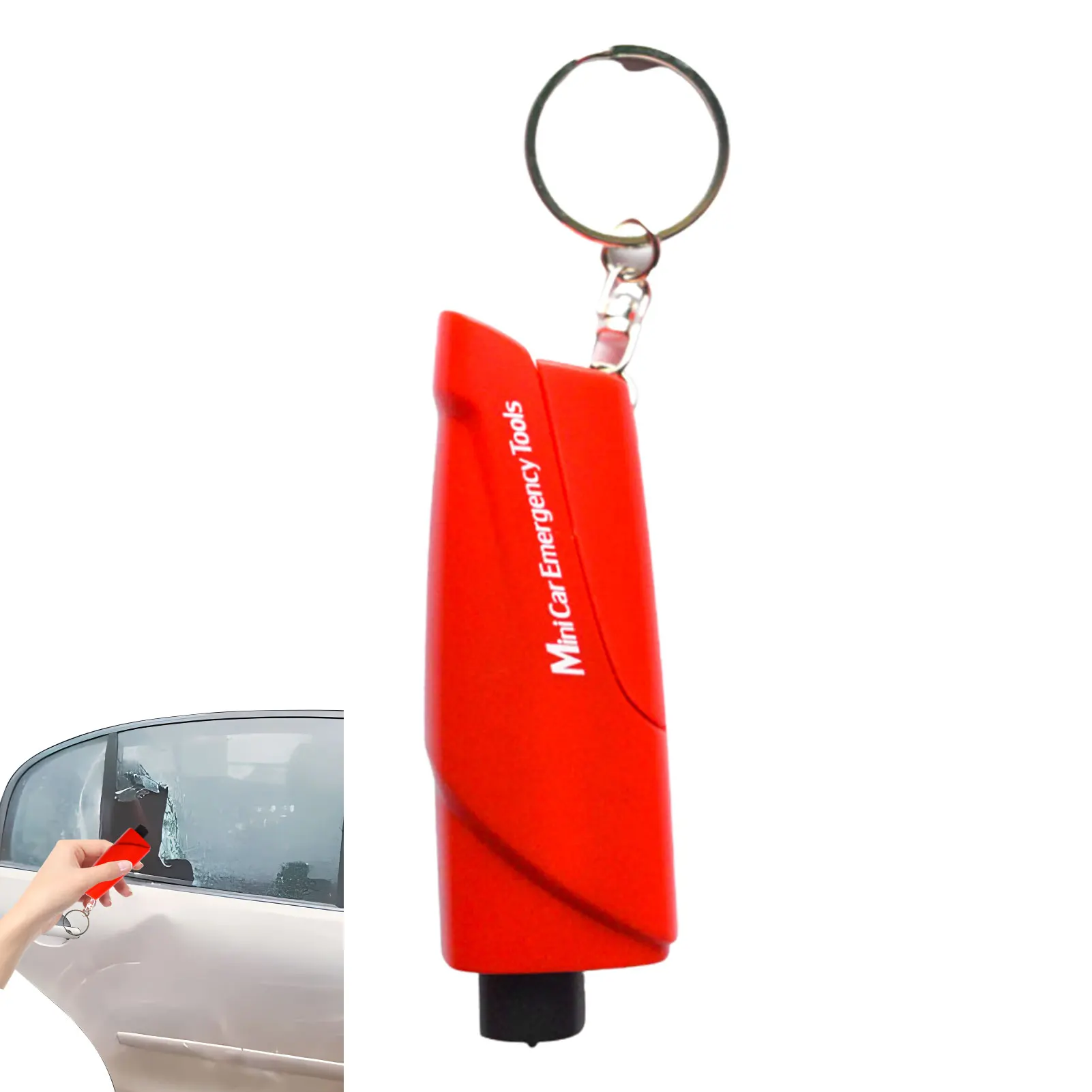 Safety Window Breaker 2 in 1 Seatbelt Cutter And Glass Breaker Portable