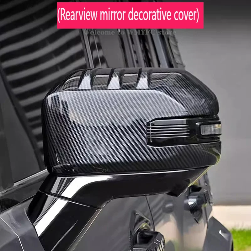 

Крышка зеркала заднего вида подходит для Chery JETOUR Traveler T2 ABS чехол из углеродного волокна для зеркала заднего хода модифицированный автомобильный внешний вид